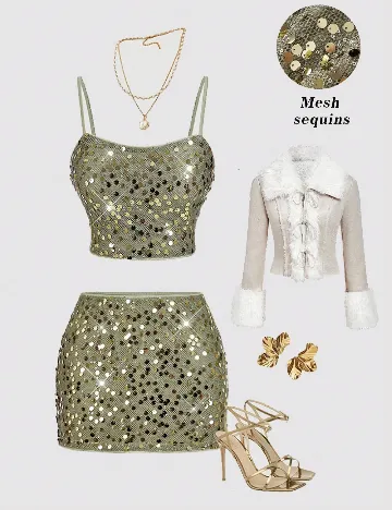 Compleu SHEIN, verde