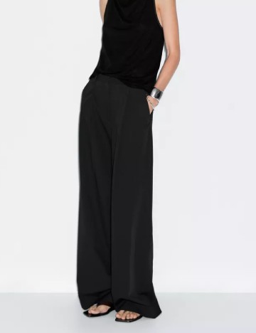 Pantaloni Massimo Dutti, negru