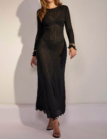 Rochie lunga SHEIN, negru