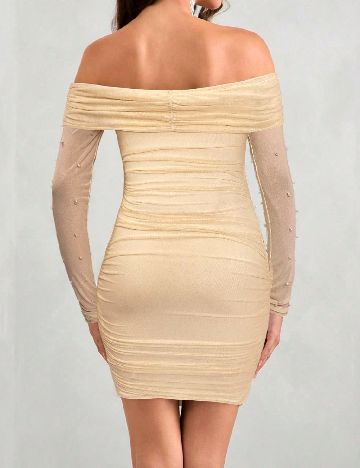 Rochie scurta SHEIN Maternity, galben