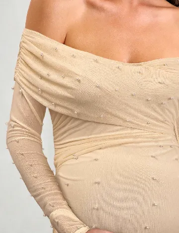 Rochie scurta SHEIN Maternity, galben