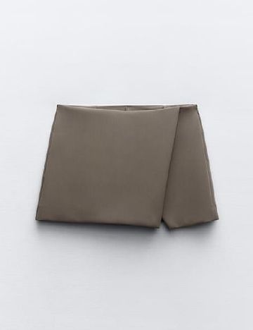 Fusta pantalon Zara, gri