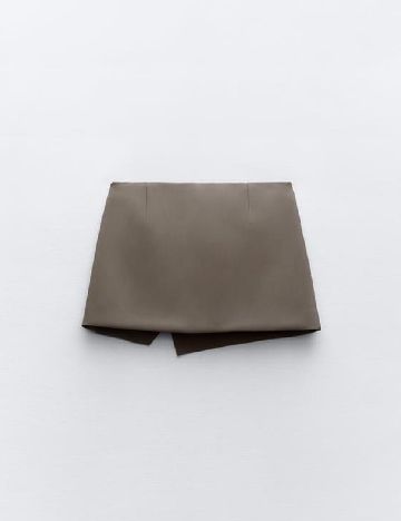 Fusta pantalon Zara, gri