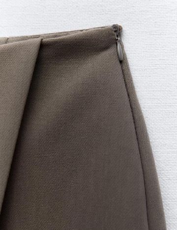 Fusta pantalon Zara, gri