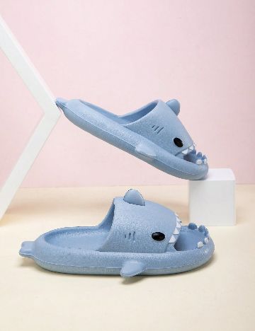 Slapi Shein Kids, albastru