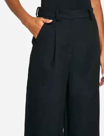 Pantaloni Boohoo, negru