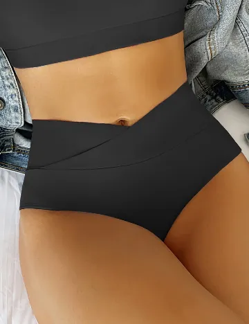 Chilot de  baie SHEIN, negru