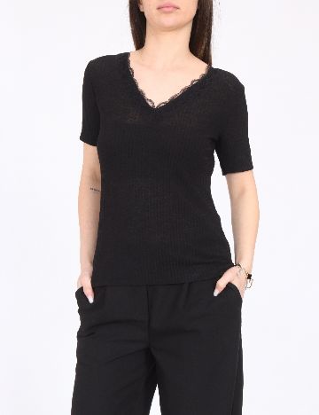 Top Zara, negru