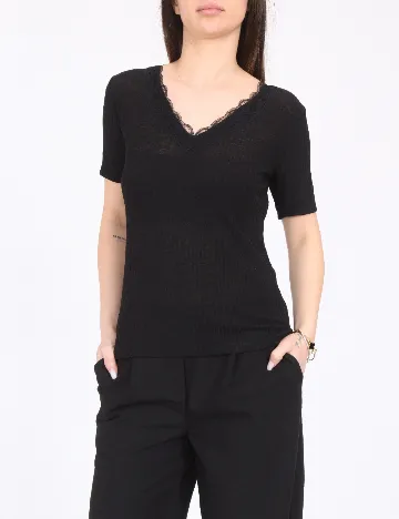 Top Zara, negru