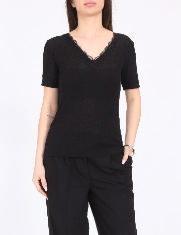 Top Zara, negru