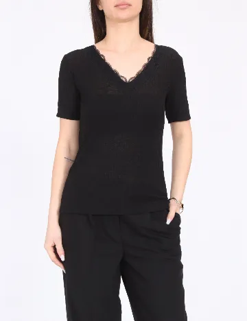 Top Zara, negru