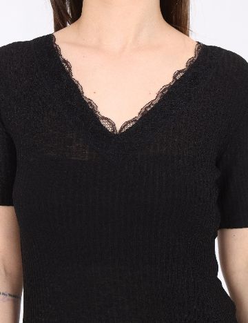 Top Zara, negru