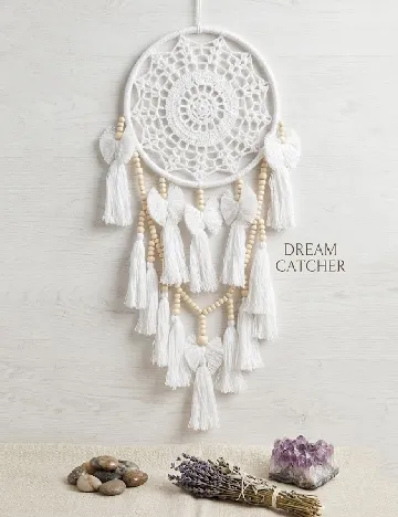 Accesoriu decorativ Absolu Chic, alb