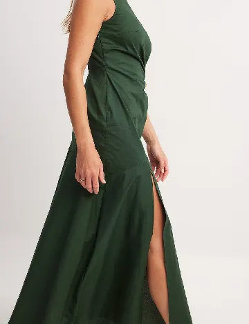 Rochie lunga NA-KD, verde