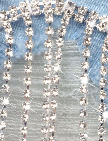 Pantaloni scurti SHEIN, albastru