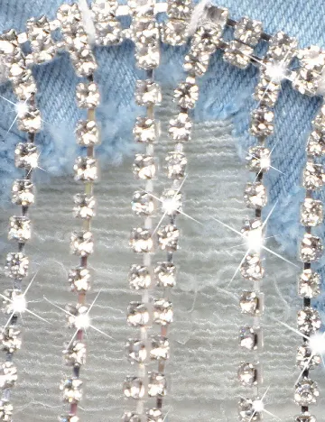 Pantaloni scurti SHEIN, albastru