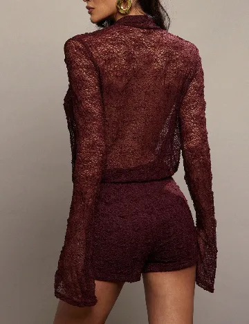 Salopeta SHEIN, pruna