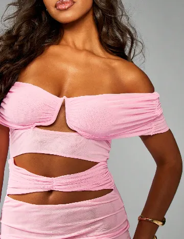 Rochie scurta Missguided, roz