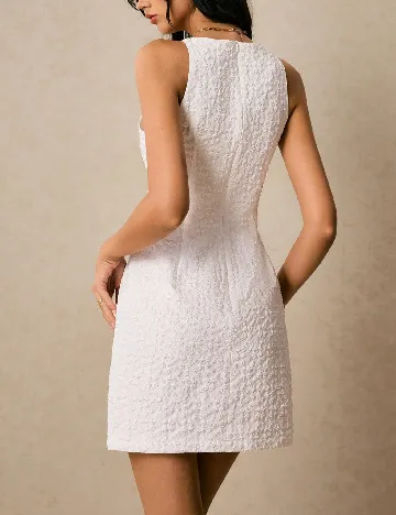 Rochie scurta SHEIN, alb