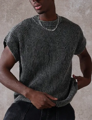 Bluza SUMWON, gri inchis