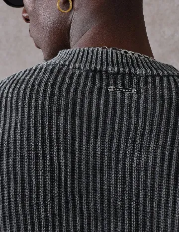 Bluza SUMWON, gri inchis