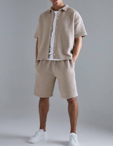 Compleu Boohoo MAN, crem