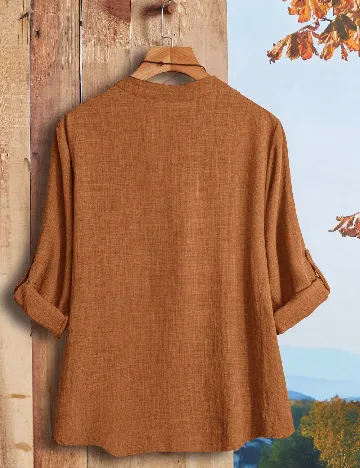 Bluza SHEIN CURVE, maro