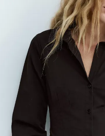 Camasa Pull&Bear, negru