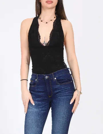 Body Bershka, negru