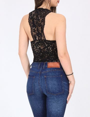 Body Bershka, negru