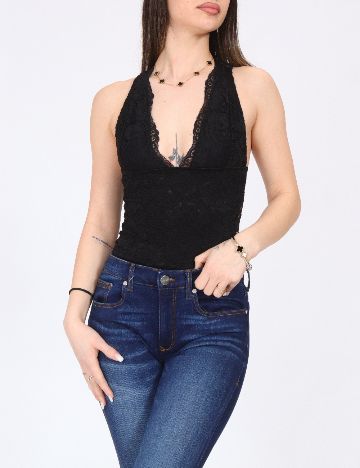 Body Bershka, negru