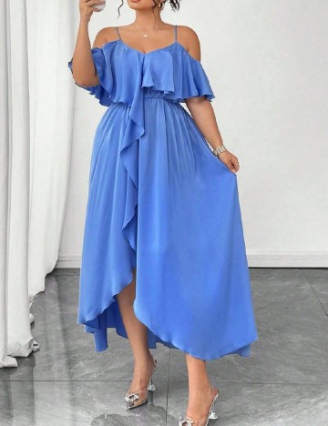 Rochie medie SHEIN, albastru