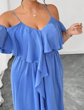 Rochie lunga SHEIN, albastru