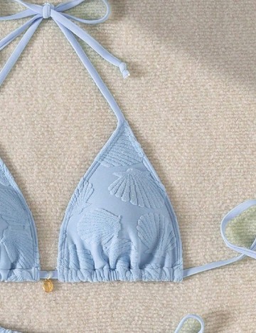 Costum de baie SHEIN, albastru