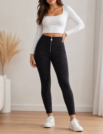 Pantaloni Zara, negru