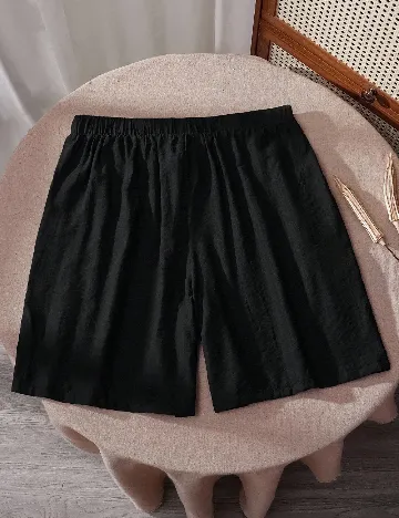 Pantaloni scurti Emery Rose Curve, negru