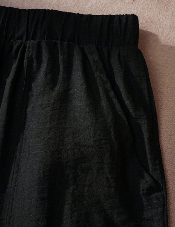 Pantaloni scurti Emery Rose Curve, negru