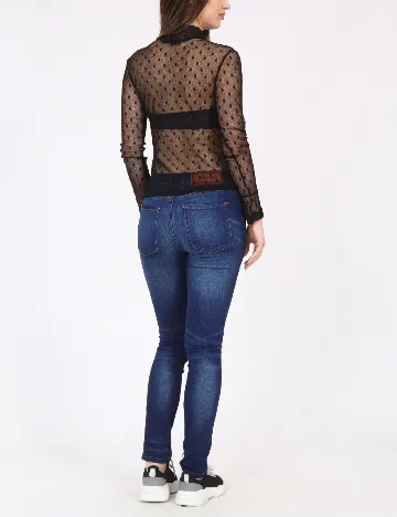 Top Bershka, negru
