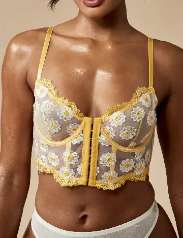 Corset SHEIN, galben