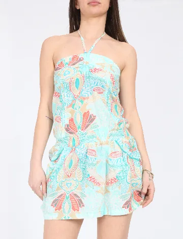 Rochie scurta Bershka, turcoaz