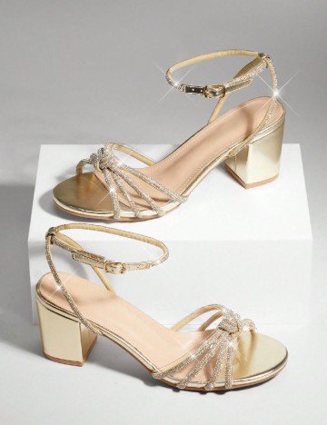 Sandale SHEIN, auriu