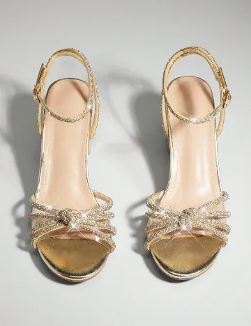 Sandale SHEIN, auriu