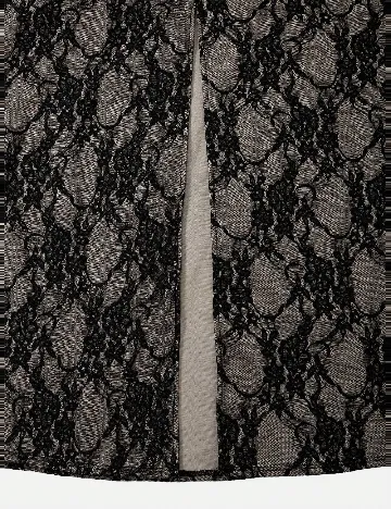 Rochie lunga SHEIN, bej/negru