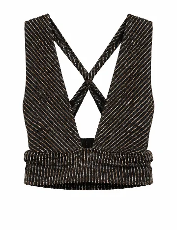 Top Pull&Bear, negru