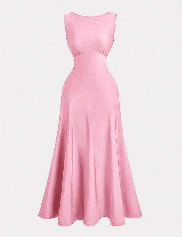 Rochie medie SHEIN, roz