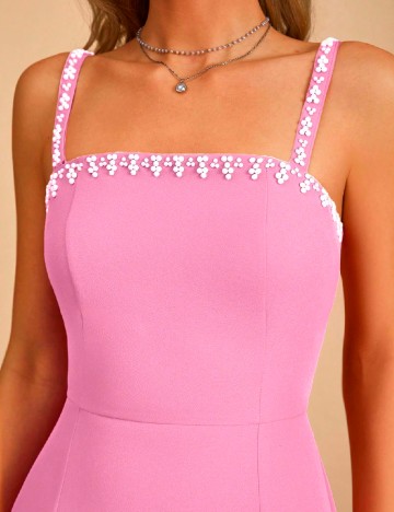 Rochie scurta SHEIN, roz