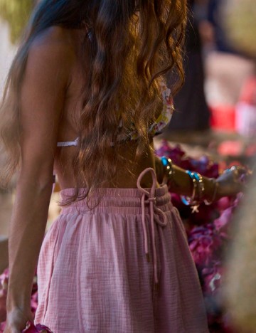 Pantaloni scurti SHEIN, roz