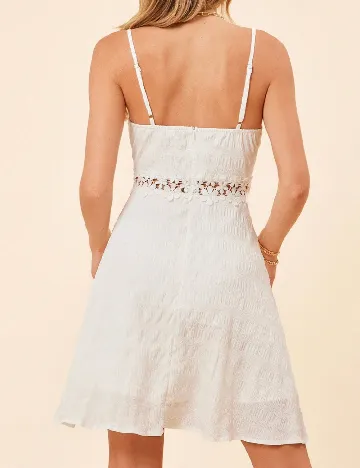 Rochie scurta SHEIN, alb