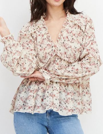 Bluza NA-KD, floral print