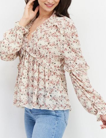 Bluza NA-KD, floral print